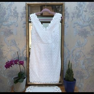 White Eyelet Lilly Pulitzer Dress